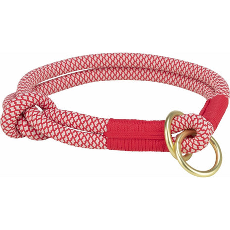 Trixie Hund Utbildning Kragar Trixie Soft Rope Röd Kräm S/M 40 Cm