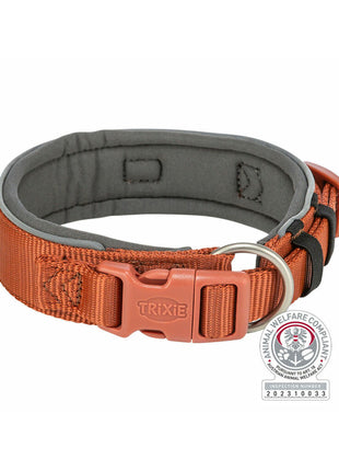 Trixie Hundhalsband Trixie Premium Orange Grafit Xs/S 27-35 Cm