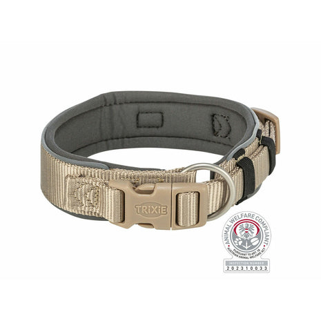 Trixie Hundhalsband Trixie Premium Grafit Sand M/L 40-48 Cm