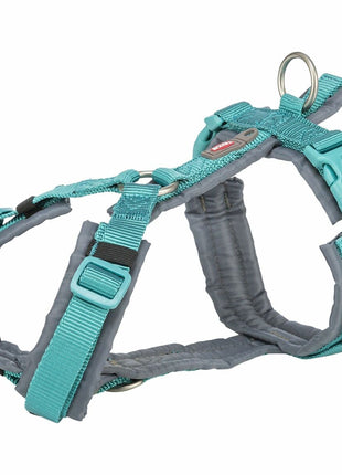 Trixie Hundsele Trixie Premium Trekking Grafit Ljusblå M L