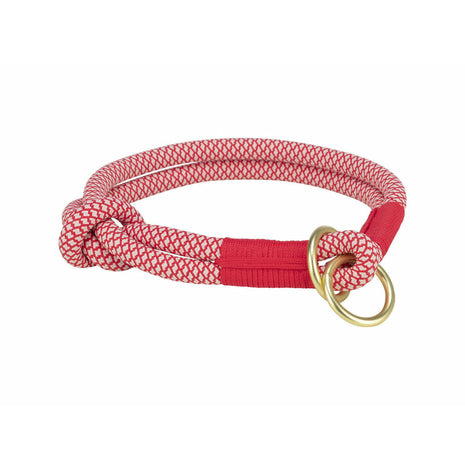 Trixie Hund Utbildning Kragar Trixie Soft Rope Röd Kräm Xs 25 Cm