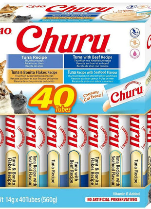 Inaba Snack For Cats Inaba Churu Variety Box Tuna Fisk