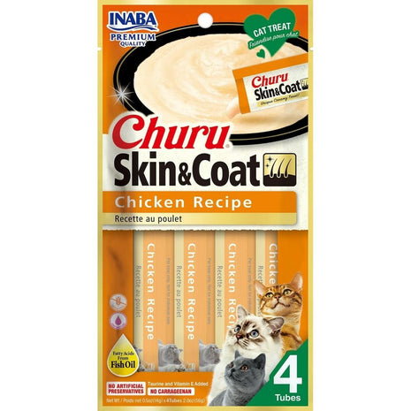 Inaba Snack For Cats Inaba Eu672 Kyckling 4 X 14 G