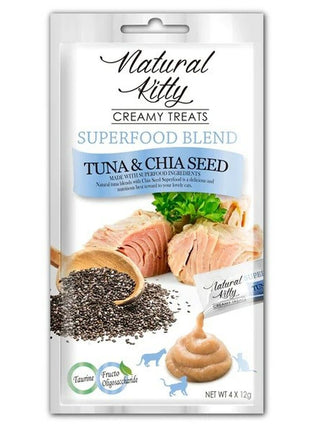 Natural Kitty Snack For Cats Natural Kitty Superfood Blend Fisk