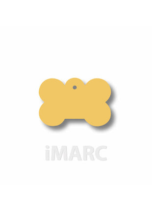 Imarc Identifikationsbricka Imarc Bone Gul