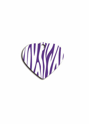 Imarc Identifikationsbricka Imarc Heart Zebra Lila