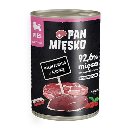 Pan Mięsko Våt Mat Pan Mięsko Meat Cerdo Con Pato Nötkött 400 G