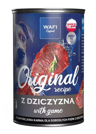 Våt Mat Wafi Original Recipe Game Vildsvin 400 G