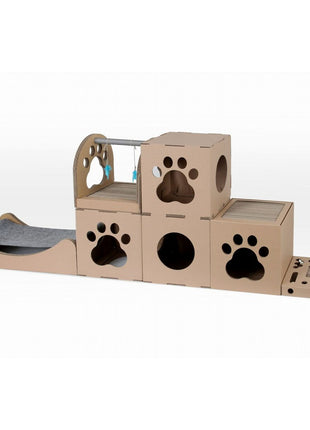 Hydda Carton+Pets Twins Brons 36 X 36 X 36 Cm