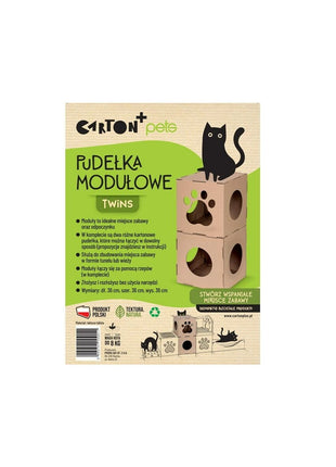 Hydda Carton+Pets Twins Brons 36 X 36 X 36 Cm