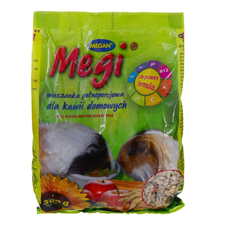 Foder Megan Cavia Grönsak Kanin 500 G