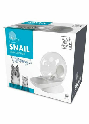 Mpets Vattenautomat Mpets Snail Vit 2,8 L