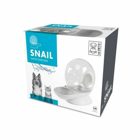 Mpets Vattenautomat Mpets Snail Vit 2,8 L