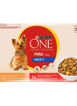 Purina Våt Mat Purina One Kyckling Kalvkött 4 X 100 G