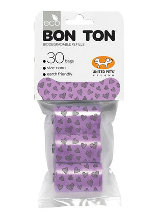 United Pets Spypåsar United Pets Bon Ton Nano Hund Purpur (3 X 10 Uds)