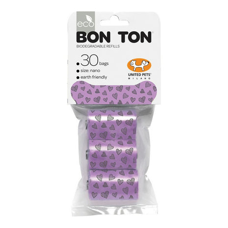 United Pets Spypåsar United Pets Bon Ton Nano Hund Purpur (3 X 10 Uds)