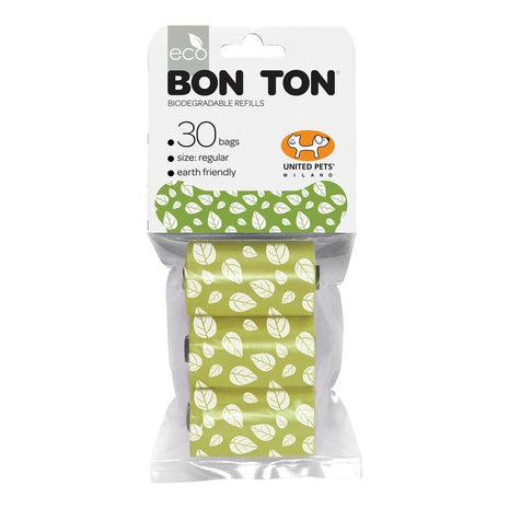 United Pets Spypåsar United Pets Bon Ton Regular Hund Grön (3 X 10 Uds)