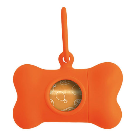 United Pets Hållare För Bajspåsar United Pets Bon Ton Neon Hund Orange (8 X 4,2 X 5 Cm)