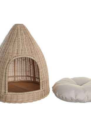 Dkd Home Decor Säng För Husdjur Dkd Home Decor 45 X 45 X 57 Cm Naturell Rattan