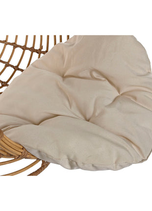 Home Esprit Säng För Husdjur Home Esprit Vit Naturell Syntetisk Rattan 60 X 58 X 58 Cm