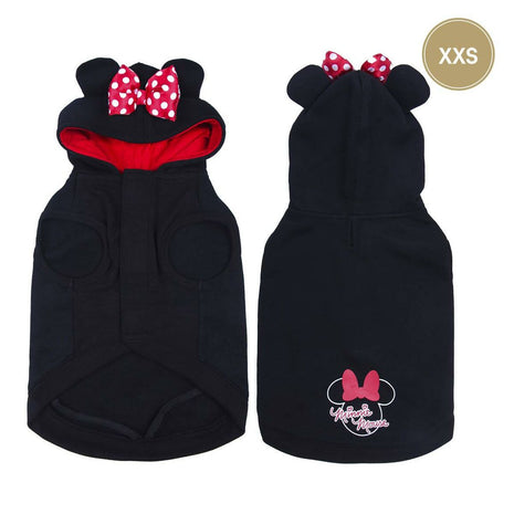 Minnie Mouse Hundtröja Minnie Mouse Svart Xxs