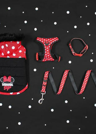 Minnie Mouse Hundhalsband Minnie Mouse Xxs/Xs Röd