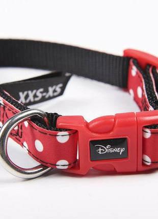 Minnie Mouse Hundhalsband Minnie Mouse Xxs/Xs Röd