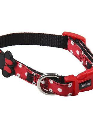 Minnie Mouse Hundhalsband Minnie Mouse Xxs/Xs Röd