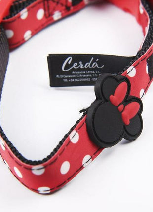 Minnie Mouse Hundhalsband Minnie Mouse Xxs/Xs Röd