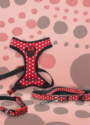 Minnie Mouse Hundhalsband Minnie Mouse Xxs/Xs Röd