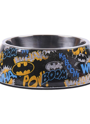 Batman Hundmatare Batman Melamin 180 Ml Svart Metall