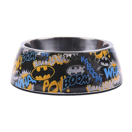 Batman Hundmatare Batman Melamin 180 Ml Svart Metall