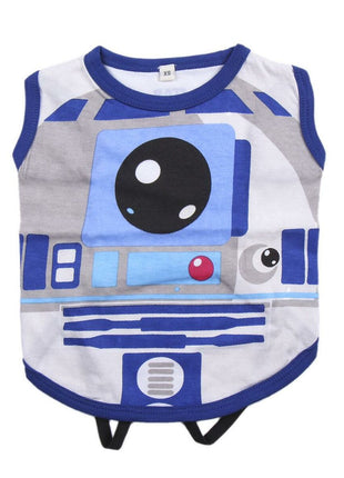 Star Wars T-Shirt För Hundar Star Wars R2-D2 M Blå