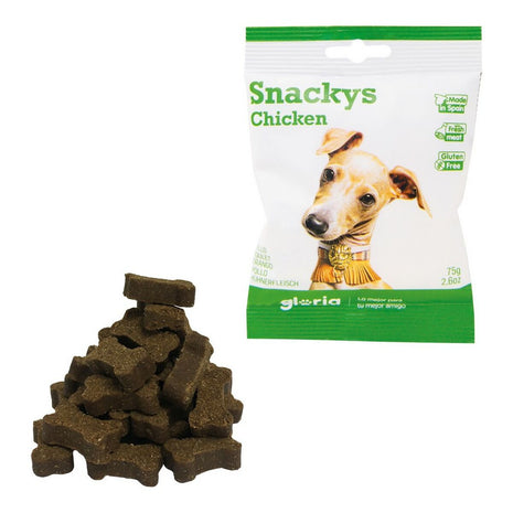 Gloria Hundgodis Gloria Snackys Kyckling (30 X 75 G)