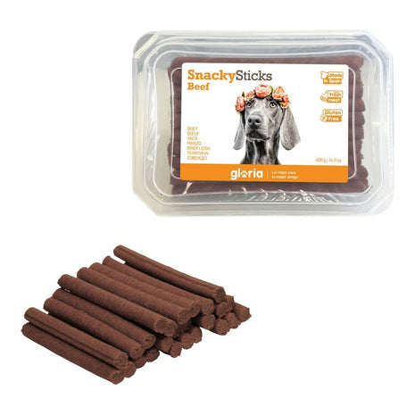 Gloria Hundgodis Gloria Snackys Sticks Oxe Små Stänger (350 G)