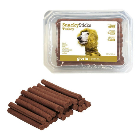 Gloria Hundgodis Gloria Snackys Sticks Kyckling Kalkon Små Stänger (350 G)