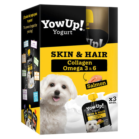 Yowup Våt Mat Yowup Skin And Hair Lax 3 Antal 3 X 115 G