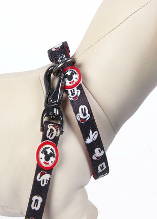 Mickey Mouse Hundhalsband Mickey Mouse Xxs/Xs Svart