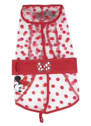 Minnie Mouse Regnrock För Hundar Minnie Mouse Röd