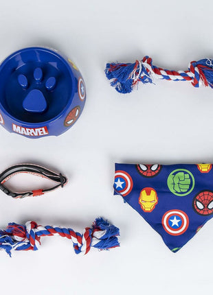 The Avengers Welcome Gift Set For Dogs The Avengers Blå 5 Delar