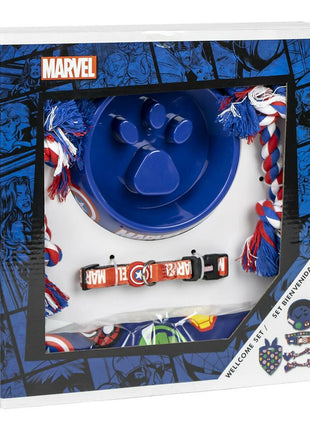 The Avengers Welcome Gift Set For Dogs The Avengers Blå 5 Delar