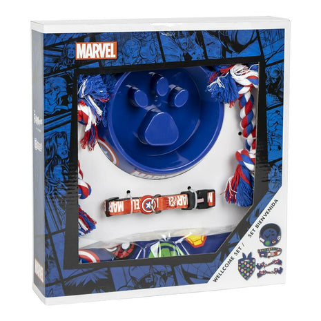 The Avengers Welcome Gift Set For Dogs The Avengers Blå 5 Delar