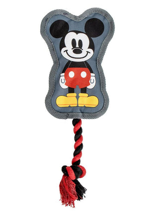 Mickey Mouse Hundleksak Mickey Mouse Svart One Size