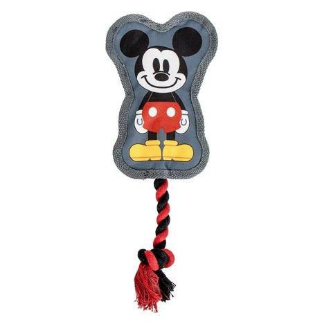 Mickey Mouse Hundleksak Mickey Mouse Svart One Size