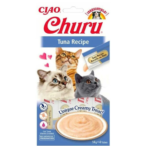 Inaba Snack For Cats Inaba Tuna Recipe Tonfisk Fisk 4 X 14 G