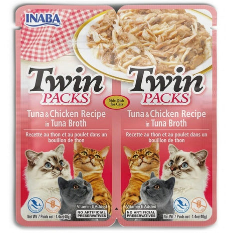 Inaba Snack For Cats Inaba Twin Fisk