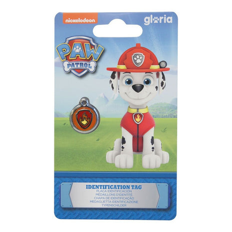 The Paw Patrol Identifikationsbricka För Halsband The Paw Patrol Marshall Storlek S