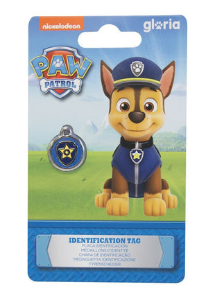 The Paw Patrol Identifikationsbricka För Halsband The Paw Patrol Chase Storlek S