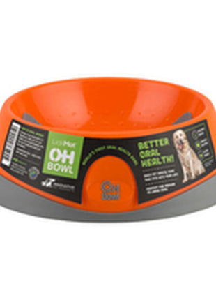 Lickimat Hundmatare Lickimat Oh Bowl Orange