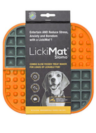 Lickimat Hundmatare Lickimat Dog Slomo Orange Polypropen Tpr